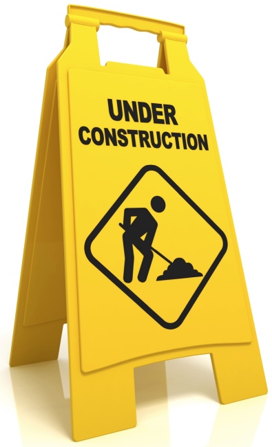 under construction